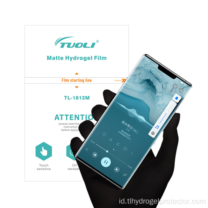 Lembar Film Hidrogel untuk Mesin Pemotongan Pelindung Layar